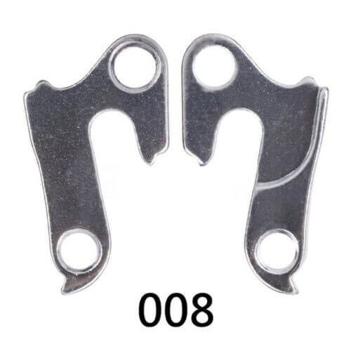 Universal bike rear derailleur hanger