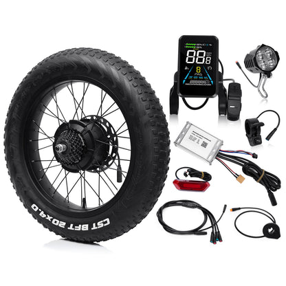 48V 1000W Geared Ebike Conversion Kits