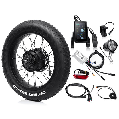 48V 750W Geared Ebike Conversion Kits