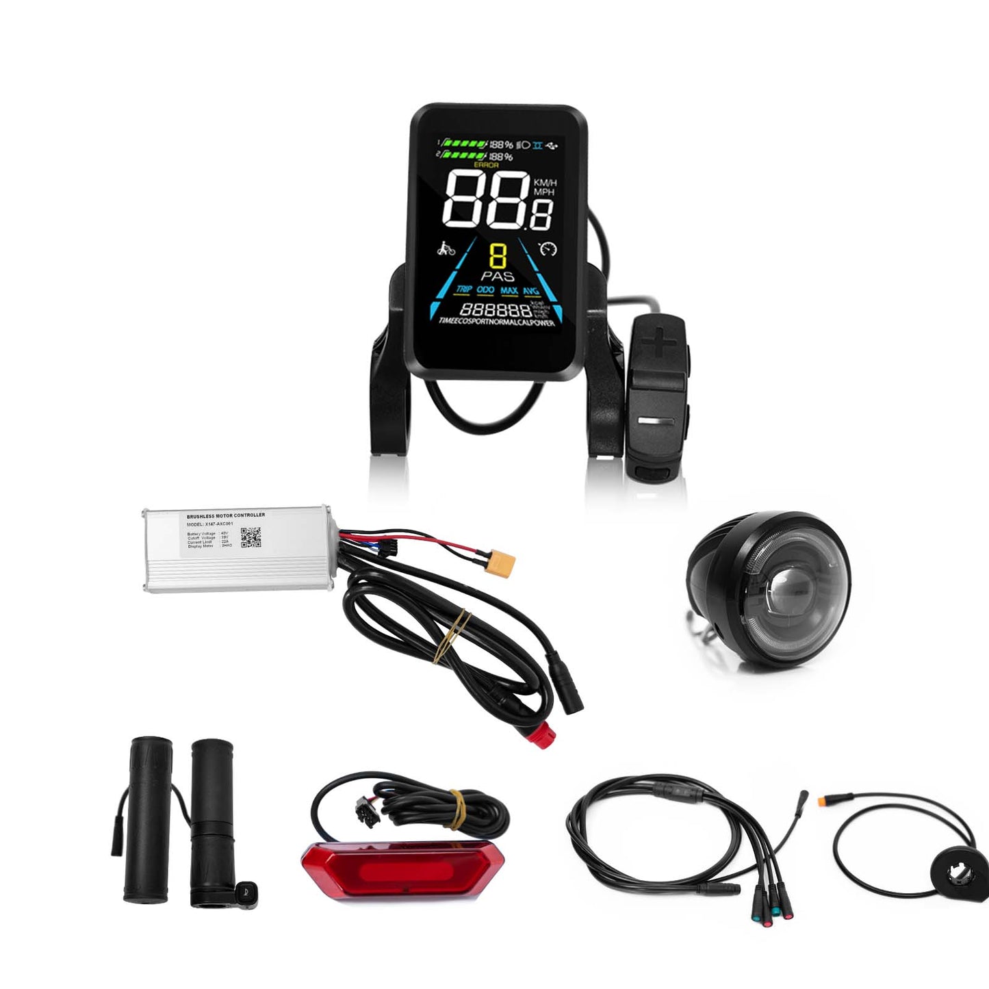 48V 1000W Geared Ebike Conversion Kits – Maintebike