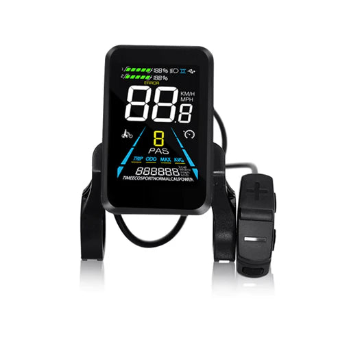 e bike displays Freeskycycle eBike Display full-color LCD – Maintebike
