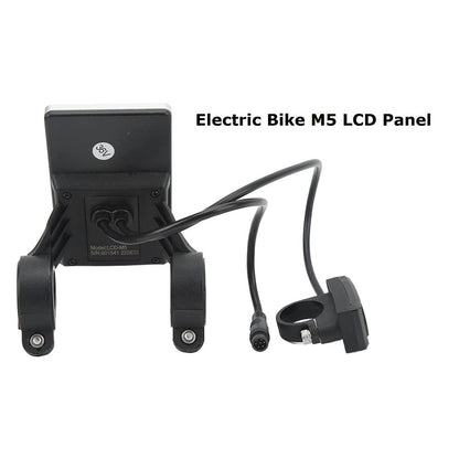 Elektrische Fiets LCD Display voor 31.8 22.2mm Elektrische Fietsen, Universal E Scooter M5 LCD Panel Waterdicht Scherm, 5 Pin 24V 36V 48V 60V Elektrische Fiets LCD Display voor 31.8 22.2mm Elektrische Fietsen, Universal E Scooter M5 LCD Panel Waterdicht Scherm, 5 Pin 24V 36V 48V 60V