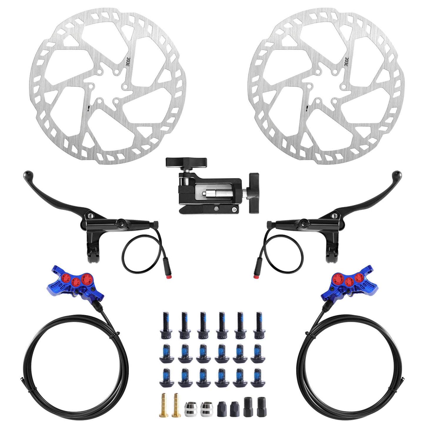 MT6 6-Piston Hydraulic Disc Brake System