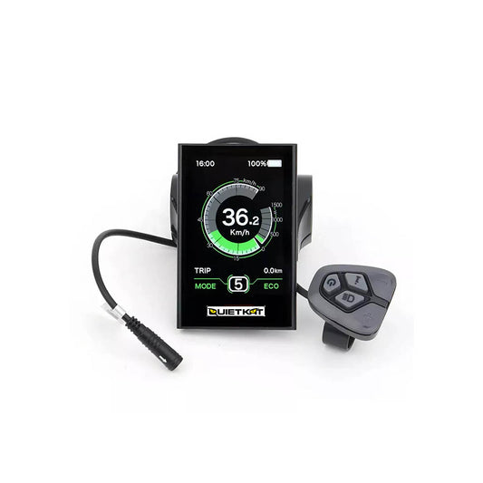 QuietKat Jeep eBike Display full-color LCD