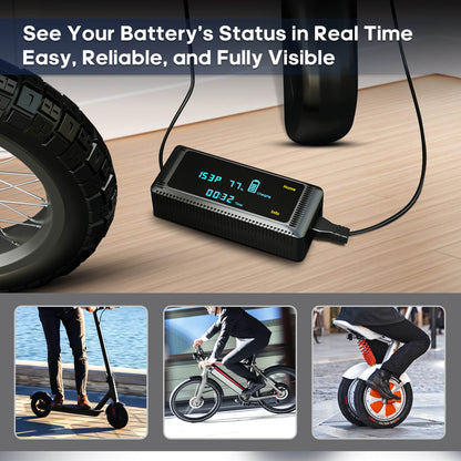 Universal E-bike/Scooter Advanced Smart Charger-5